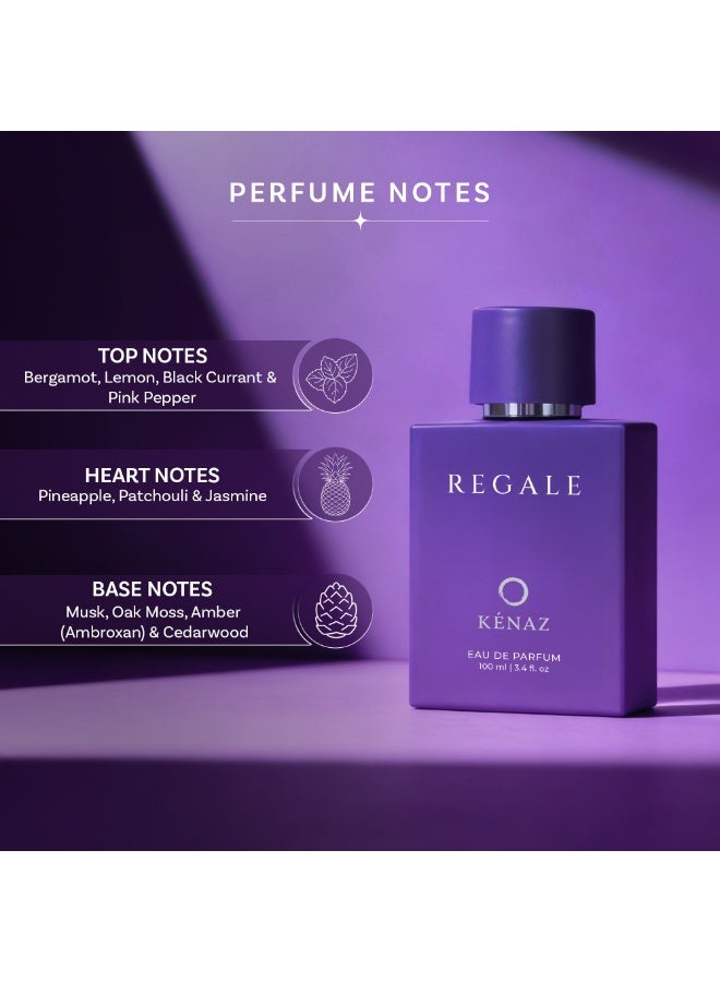 kenaz KÉNAZ REGALE Men French 100ML EDP - Image 3